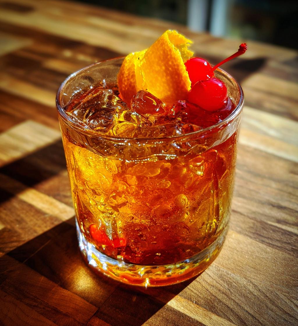 thanksgiving old fashioned cocktail