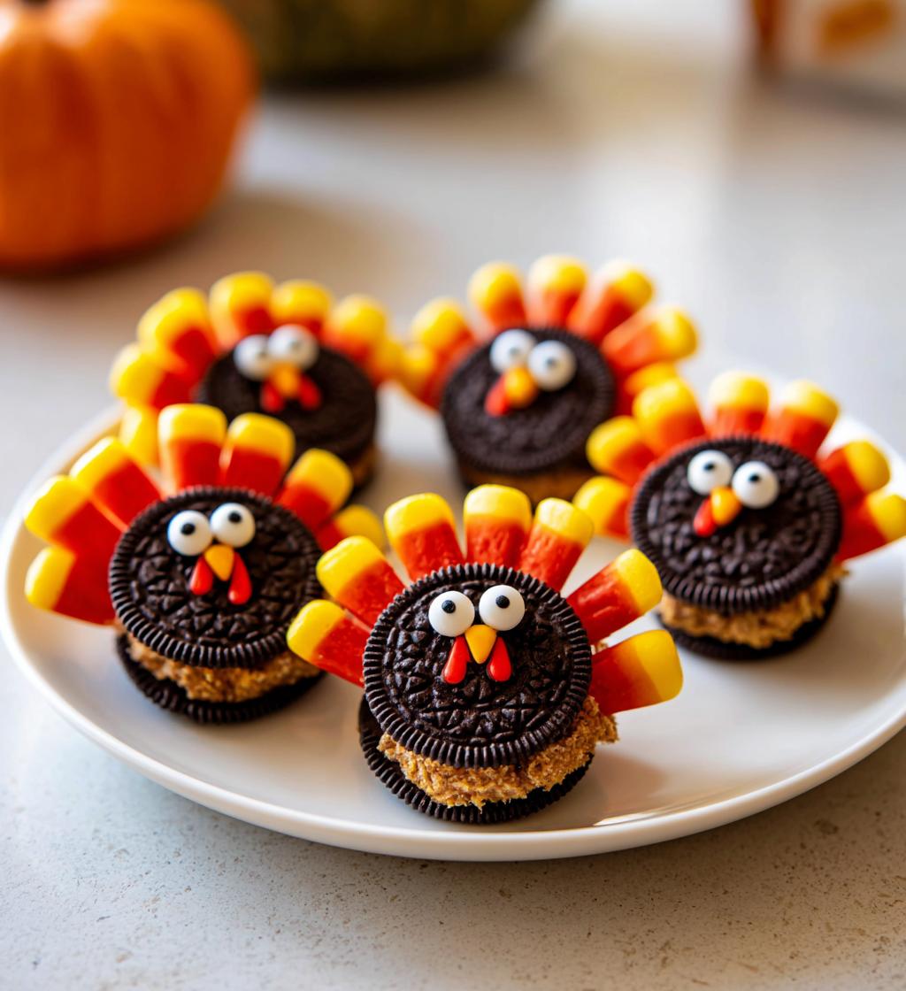 thanksgiving oreo turkeys