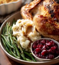 thanksgiving plates food