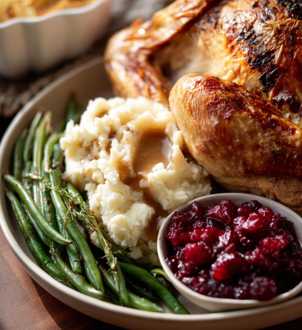 thanksgiving plates food