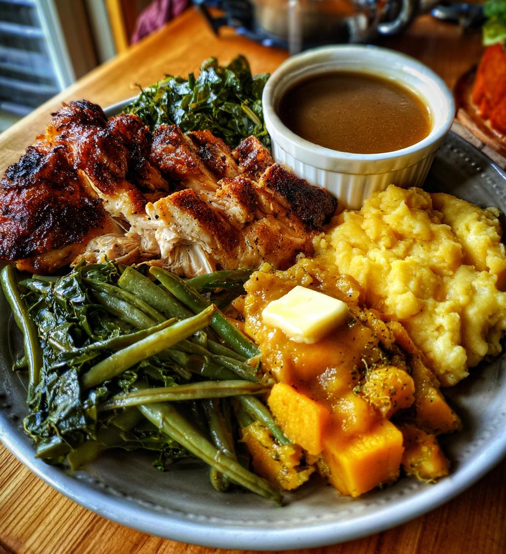 thanksgiving plates soul food