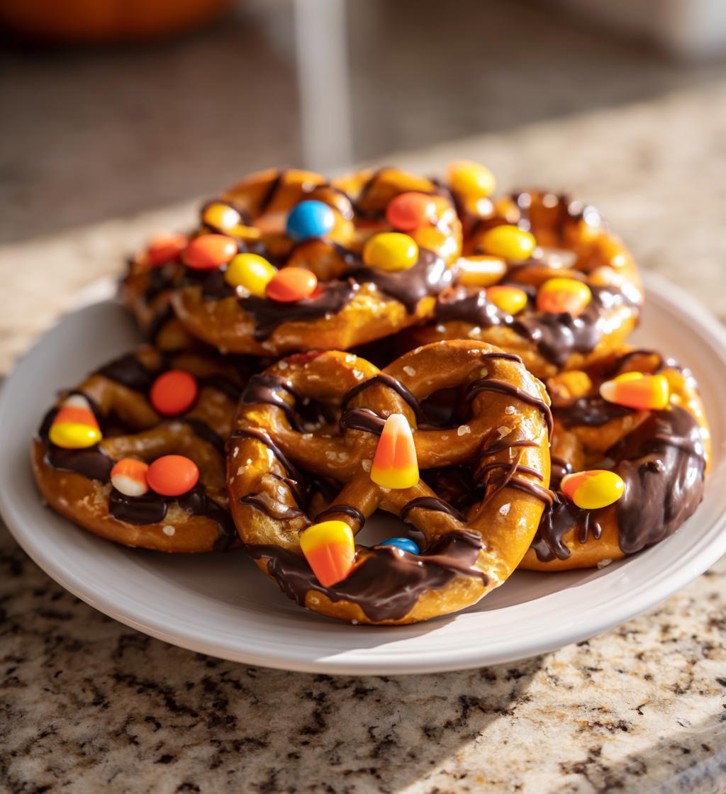 thanksgiving pretzel treats