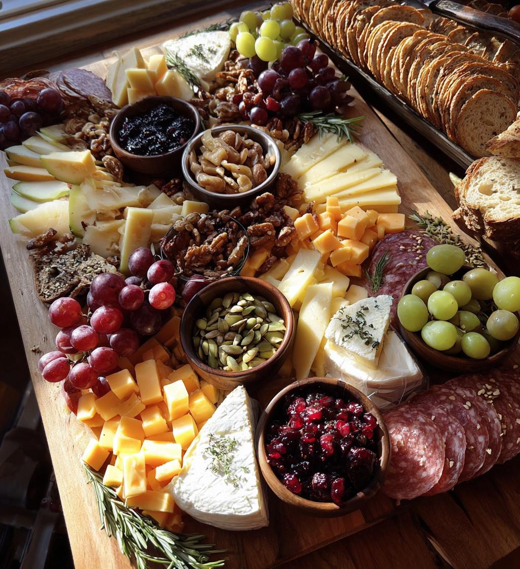 thanksgiving themed charcuterie board