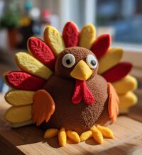 thanksgiving turkey cake
