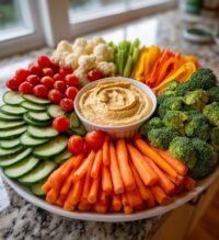 thanksgiving veggie tray