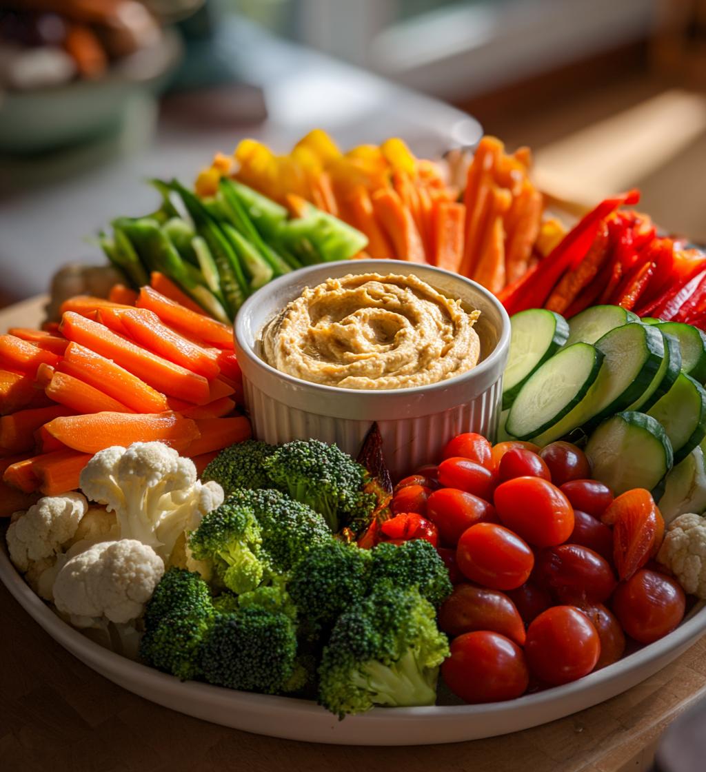 thanksgiving veggie tray ideas