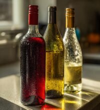 thanksgiving wine bottle