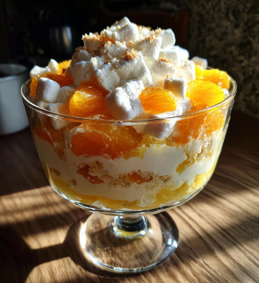 the best orange fluff recipe - detail 1