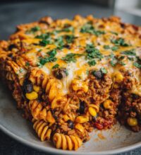 the best taco pasta bake