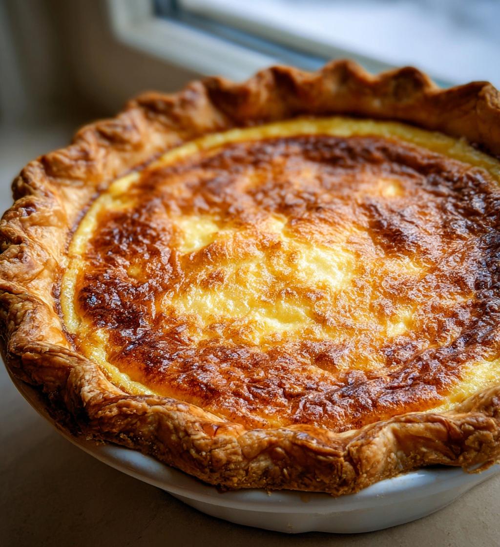 the old fashioned custard pie - detail 1