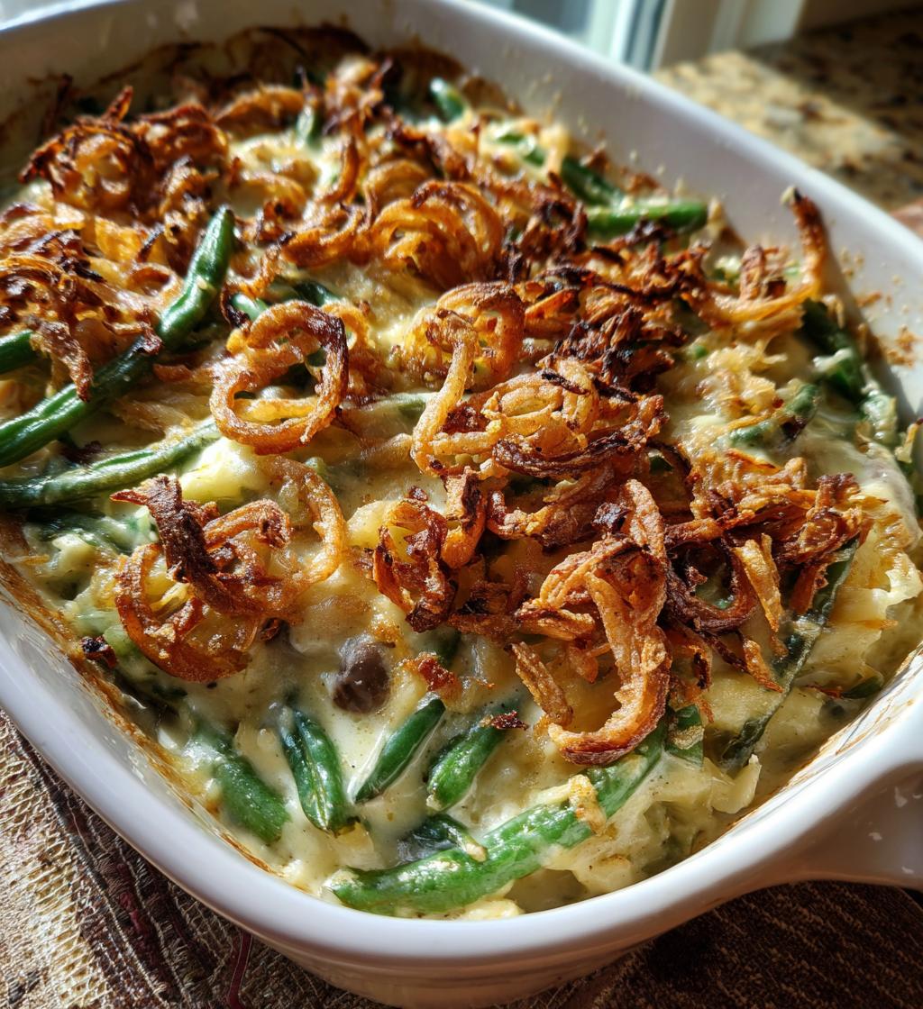 the ultimate green bean casserole with potatoes