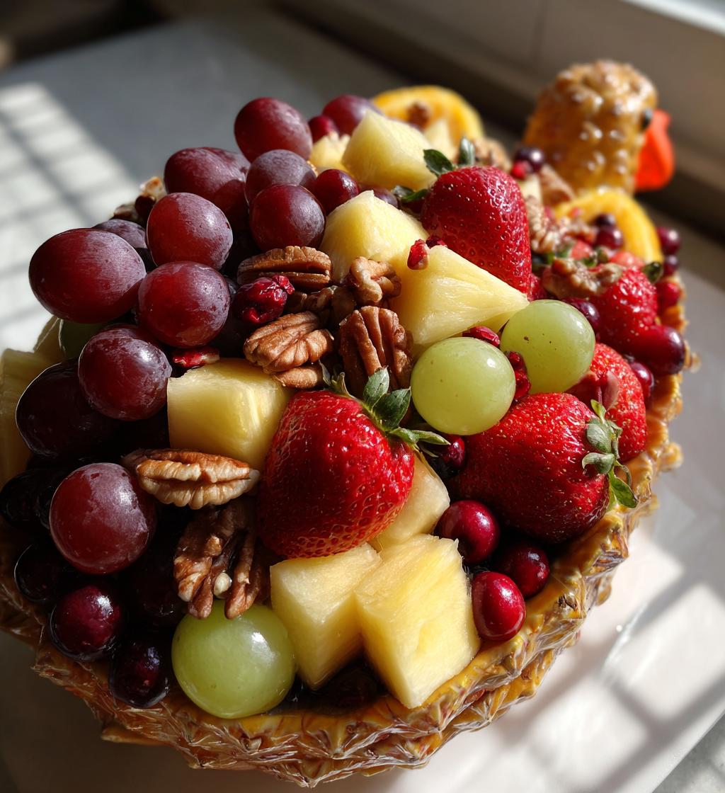 turkey fruit platter thanksgiving