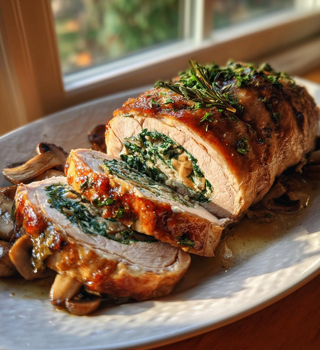 turkey roulade thanksgiving