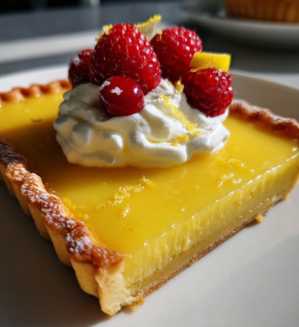 ultimate classic lemon tart recipe