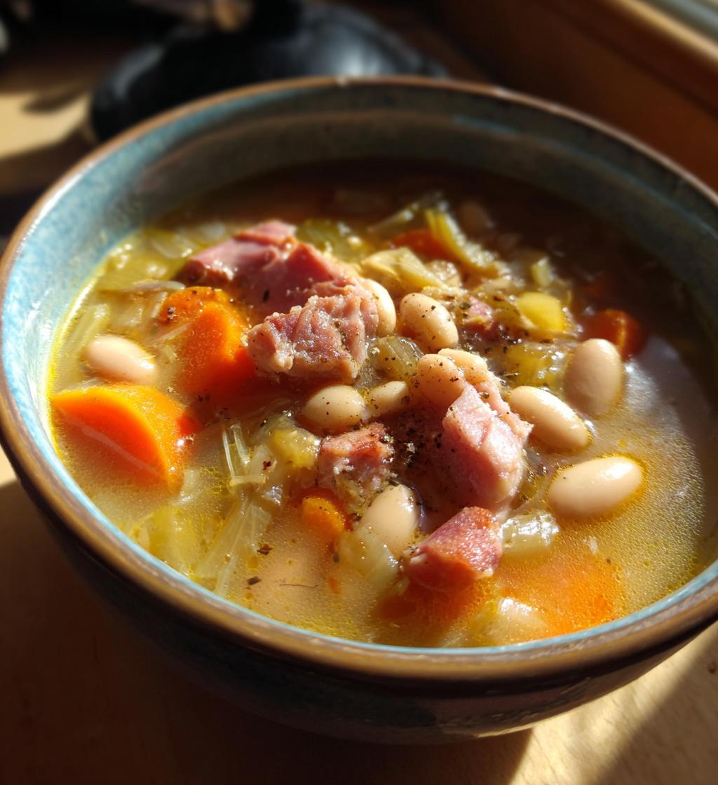white bean and ham hock soup