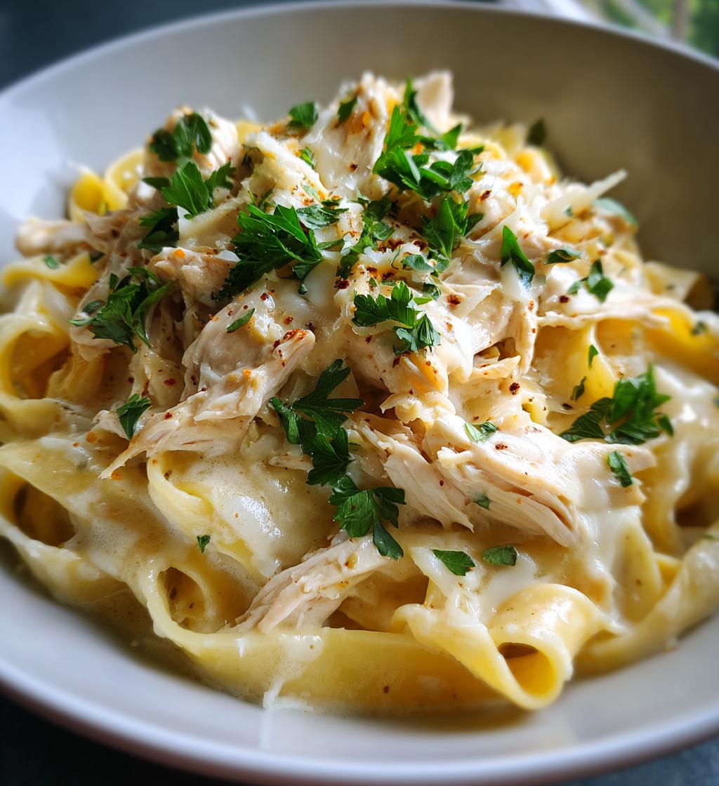 white cheddar chicken pasta - detail 1