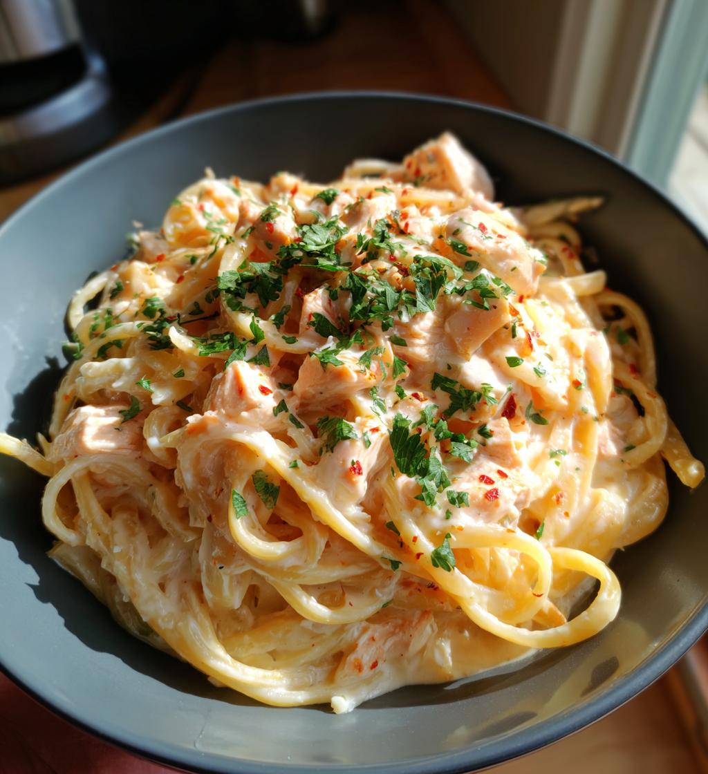 white cheddar chicken pasta
