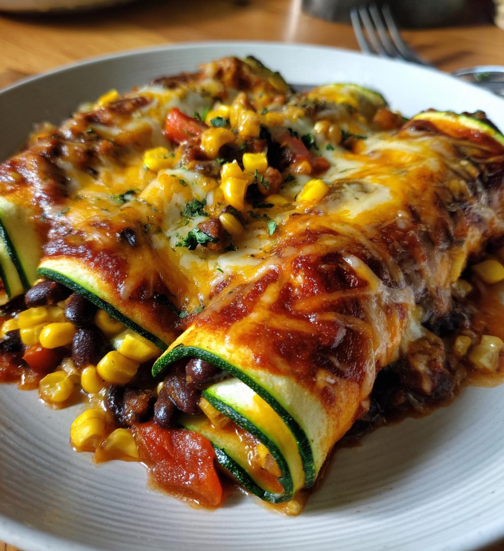 zucchini enchiladas