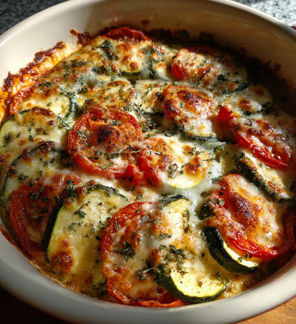 zucchini tomato casserole
