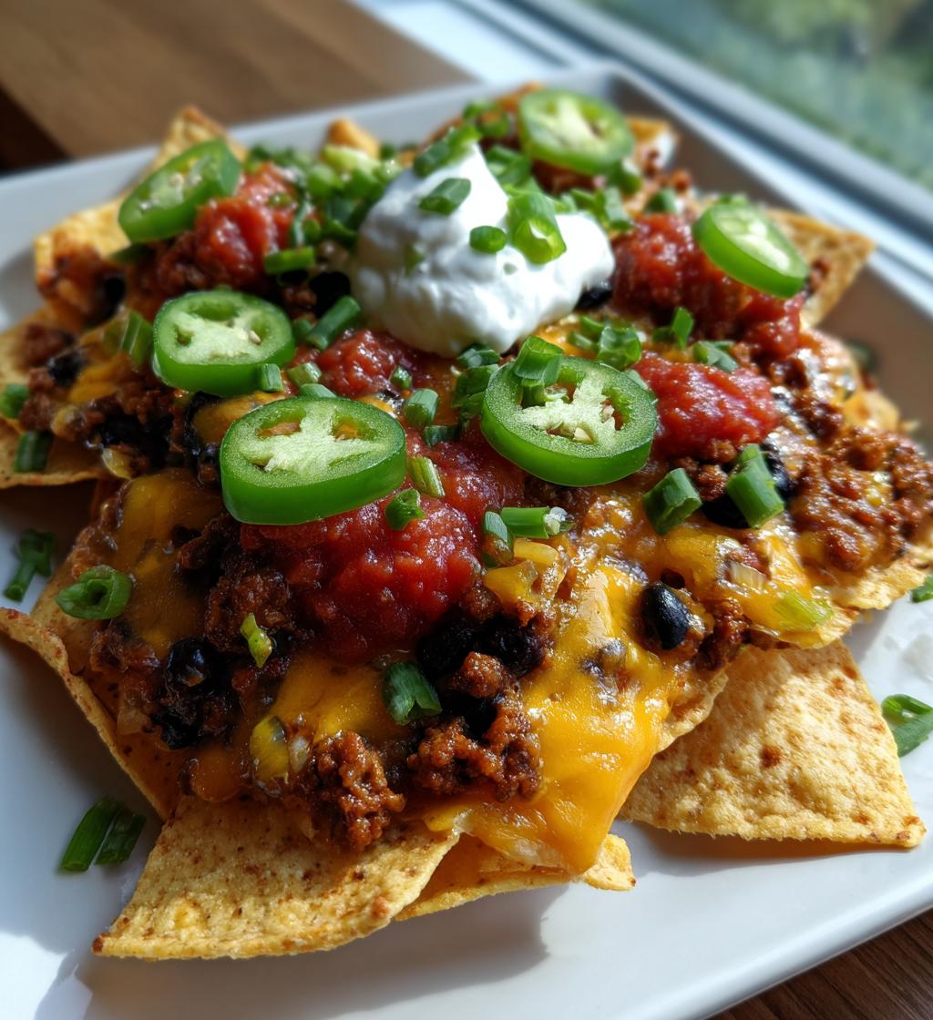 beef nachos recipe