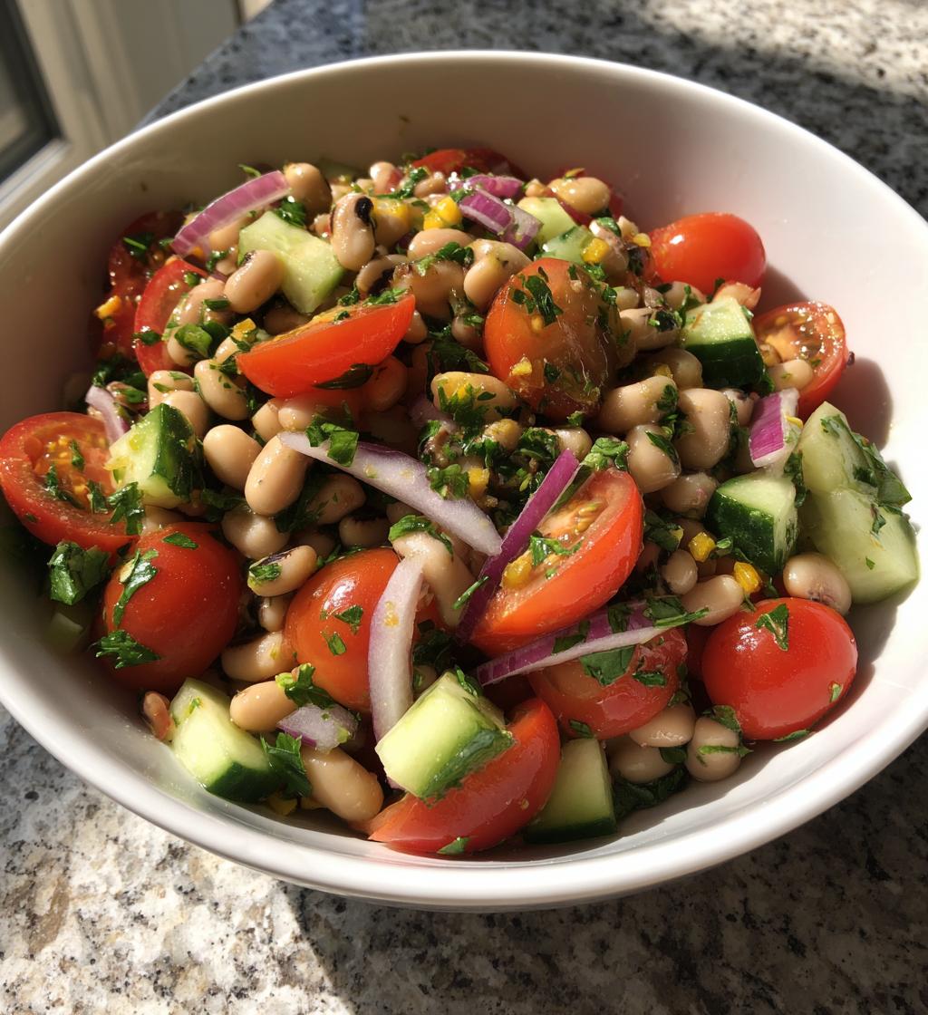 black eyed pea salad