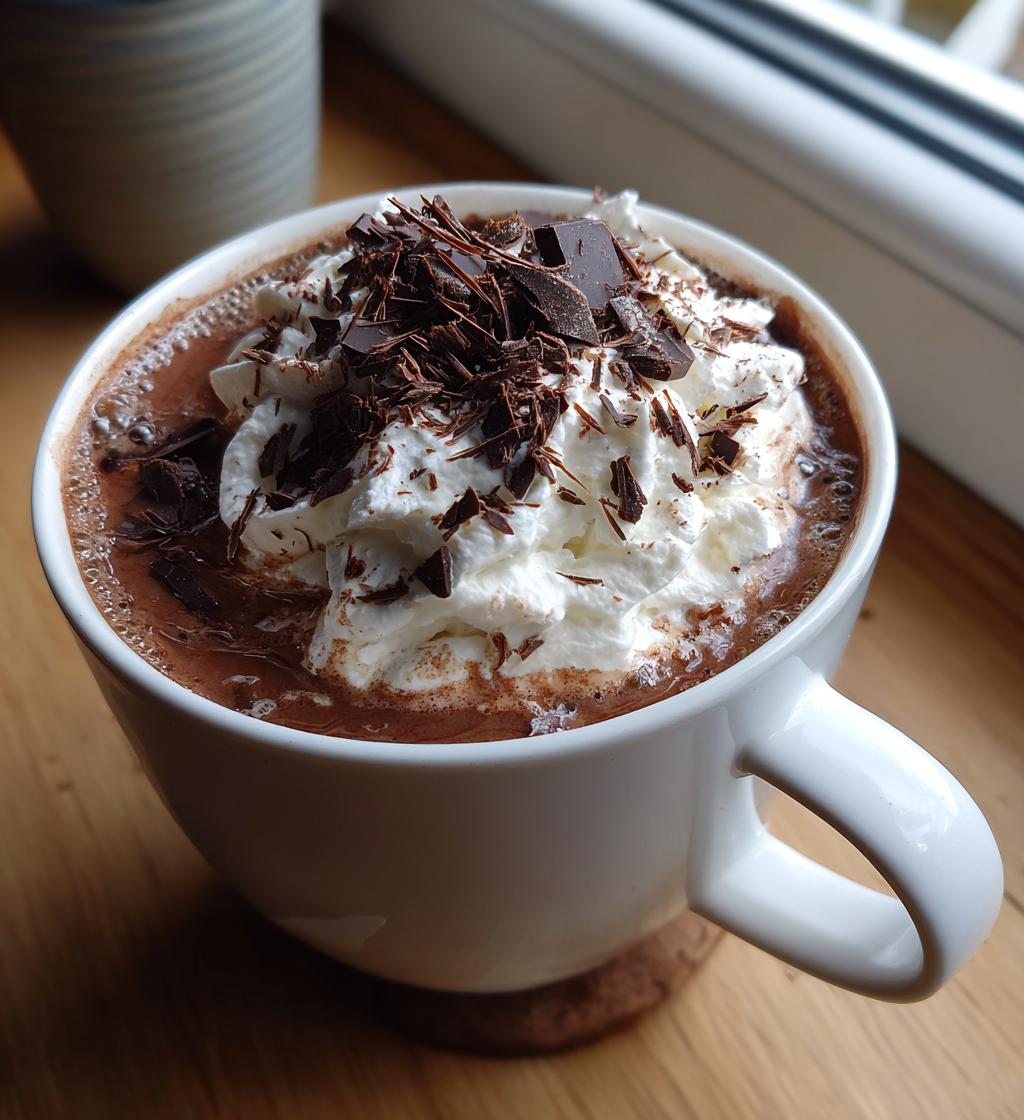 boozy hot chocolate