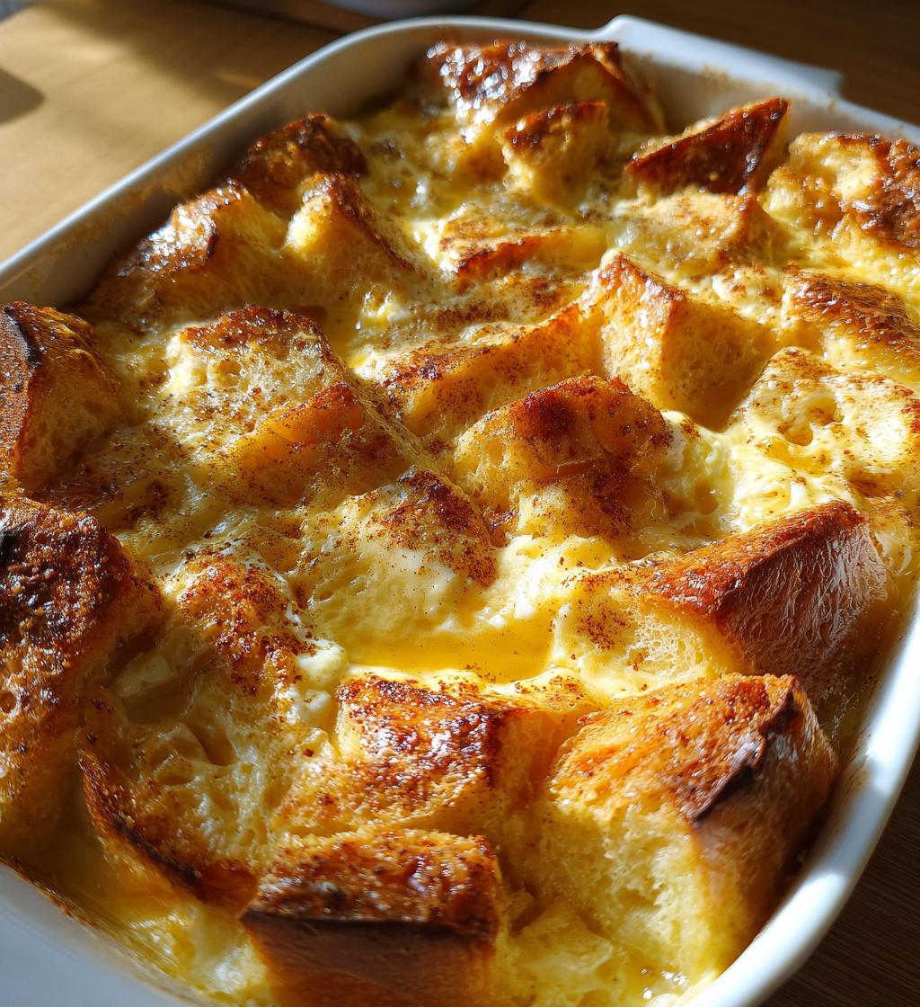 bread and butter pudding
