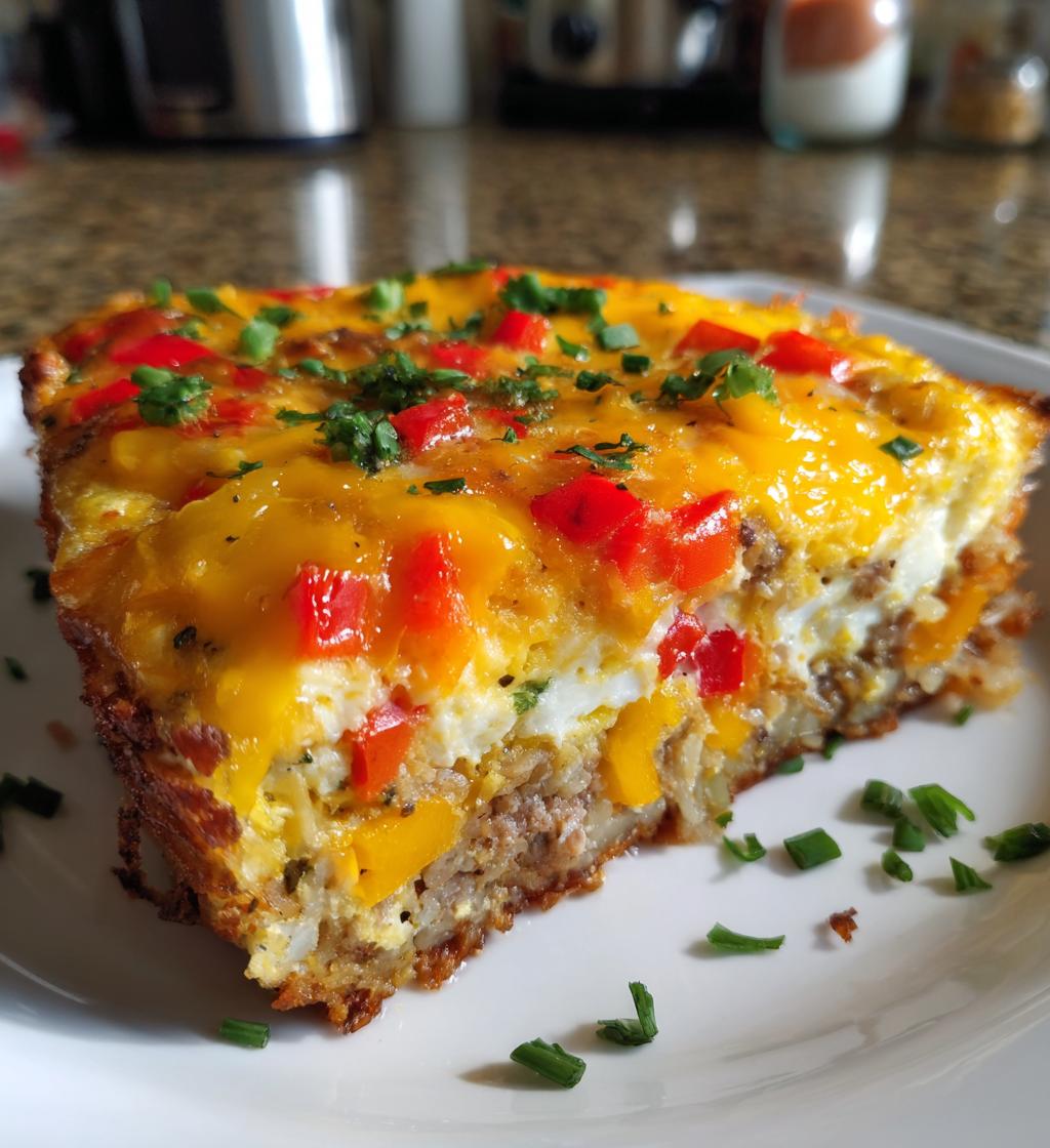 breakfast casserole with hashbrowns