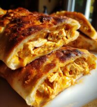 buffalo chicken calzone recipe