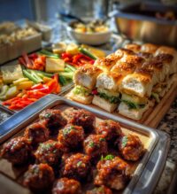 buffet food ideas party
