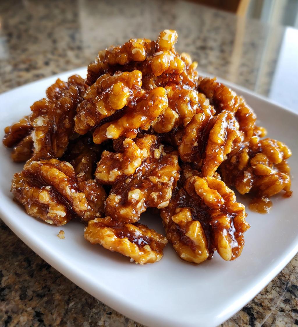 candied walnut recipe
