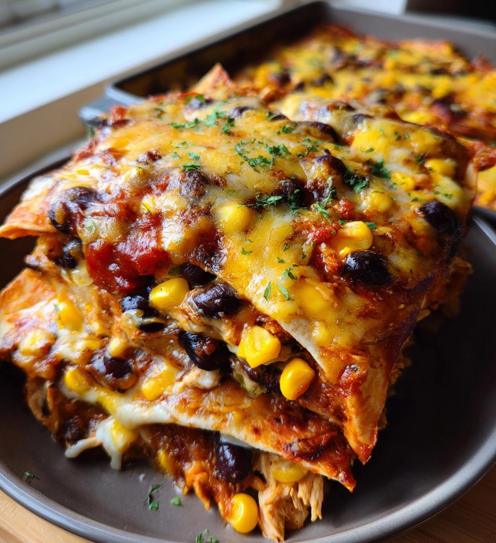 chicken enchilada casserole