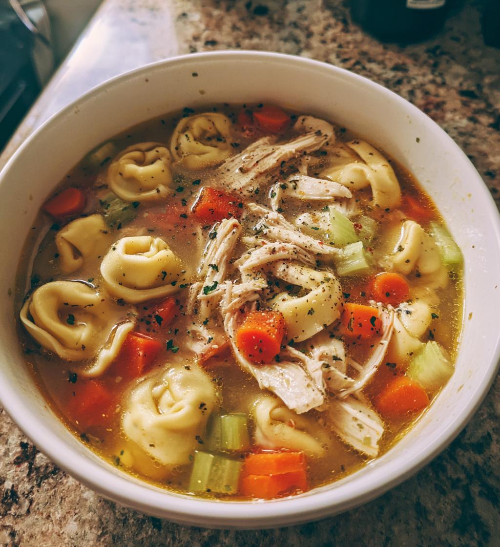 chicken tortellini soup