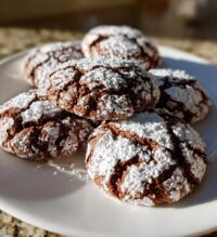chocolate crinkle cookies