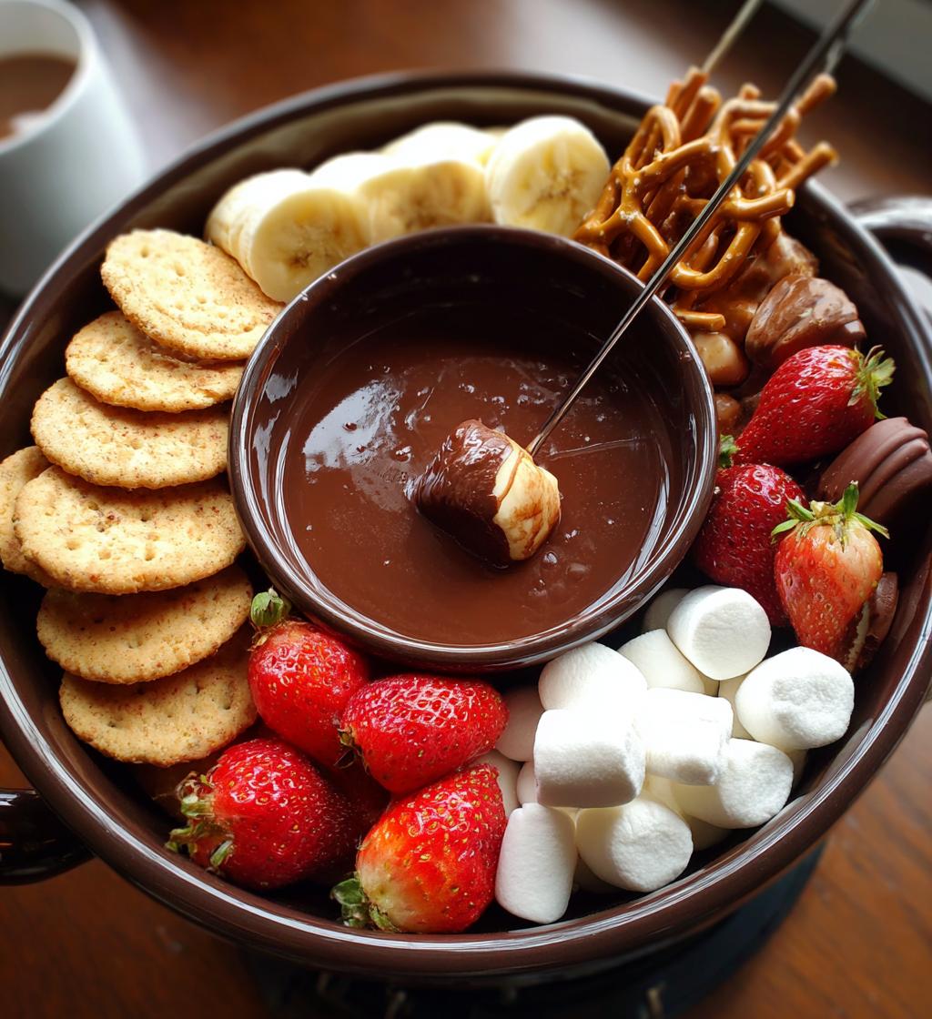 chocolate fondue