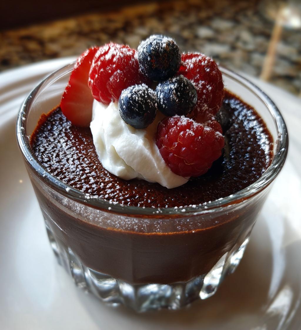 chocolate mousse