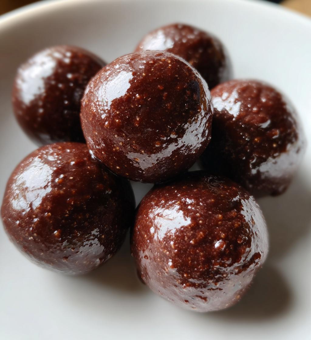 chocolate peanut butter balls