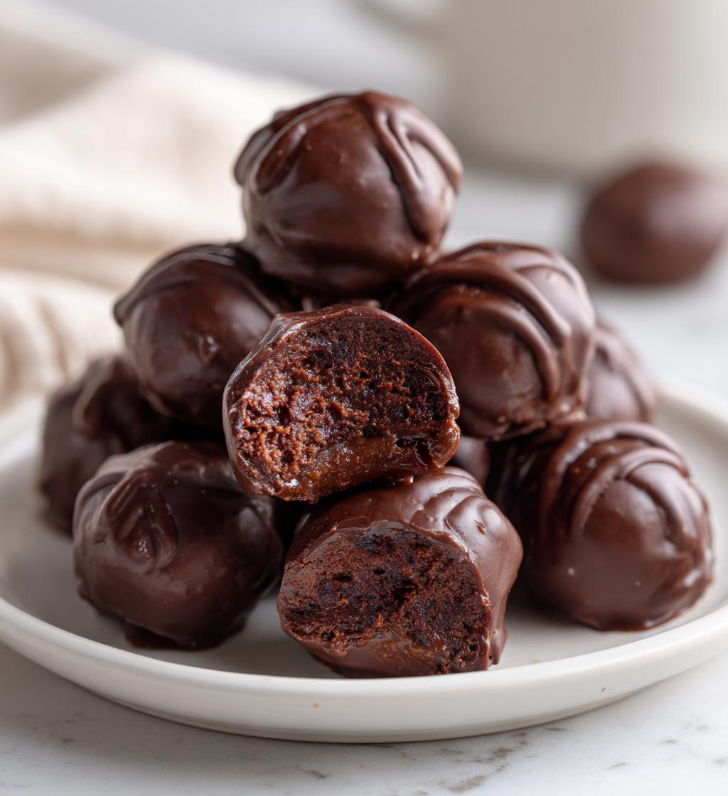 chocolate peanut butter balls