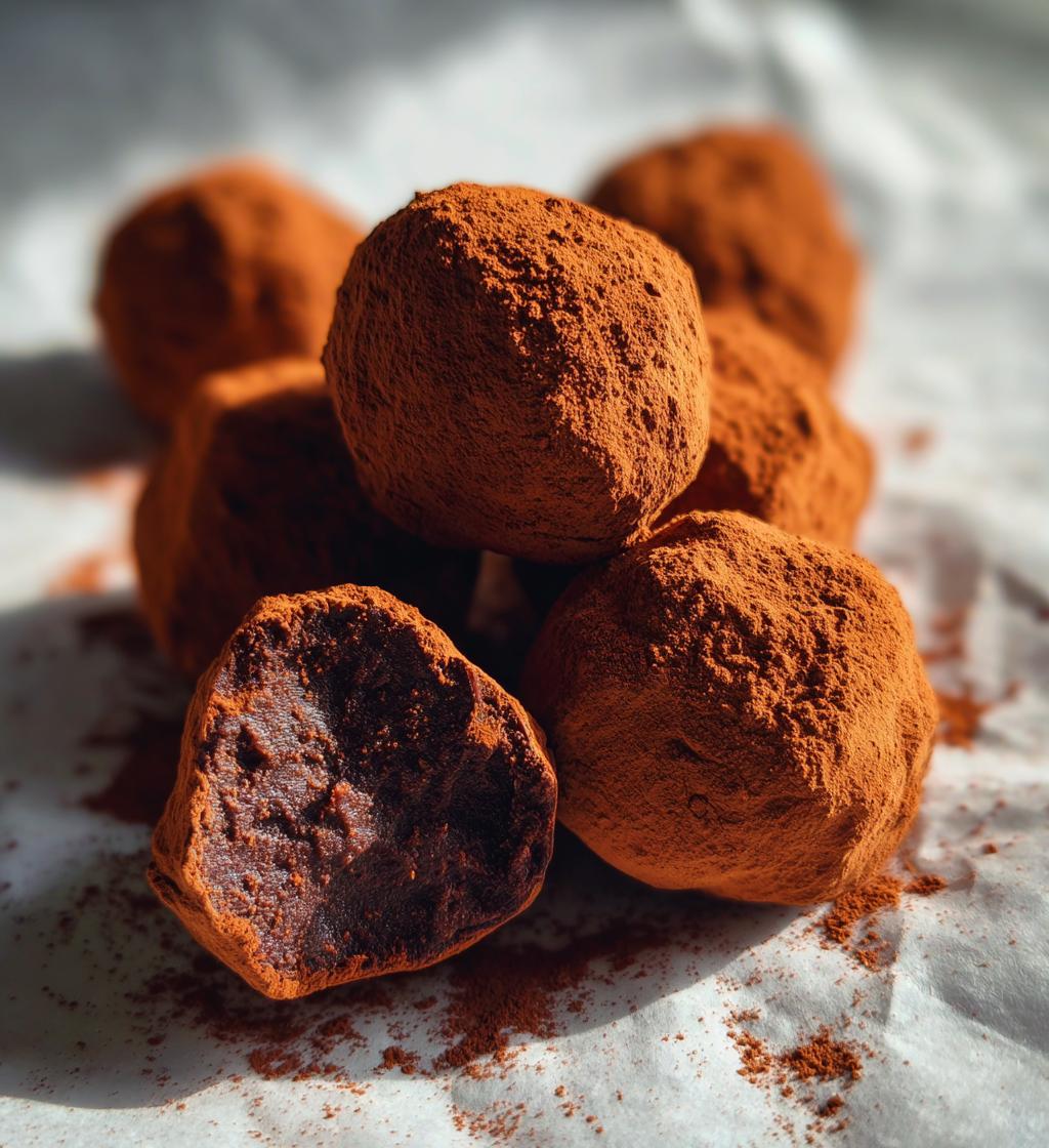 chocolate truffles