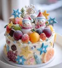 christmas cake decoration ideas