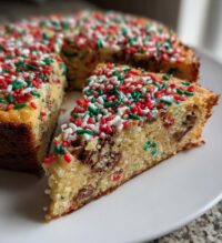 christmas cookie cake