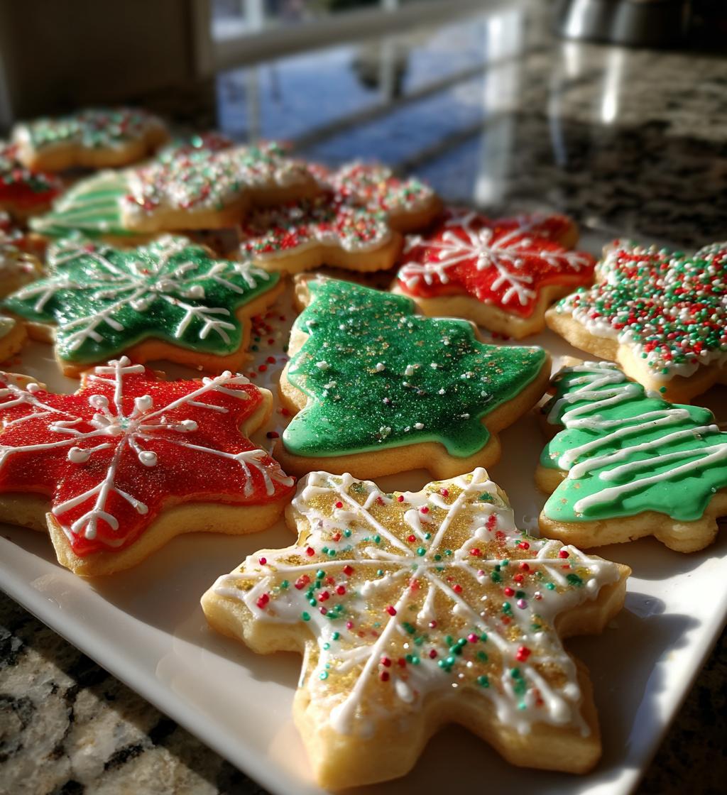 christmas cookies aesthetic