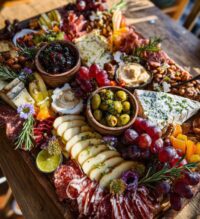 christmas grazing board
