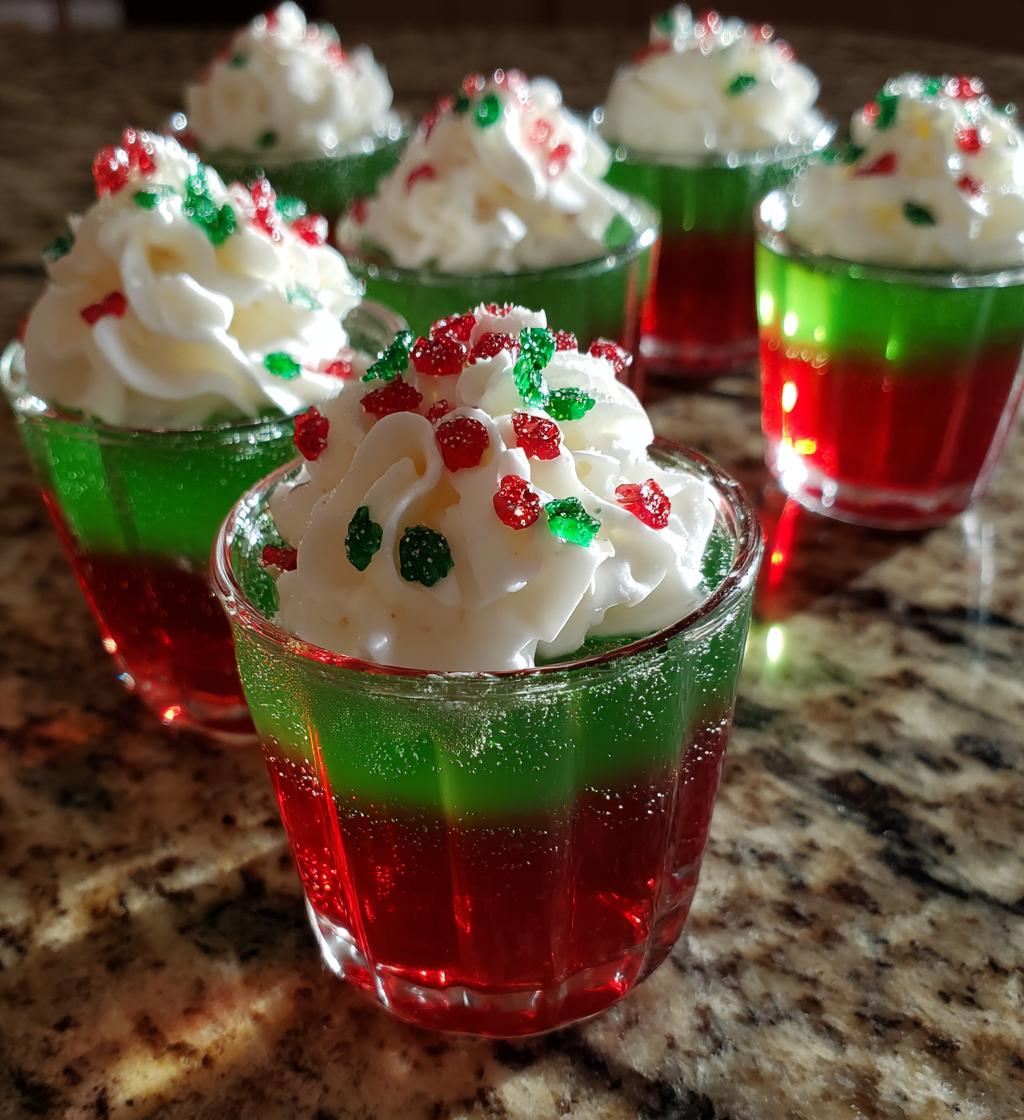 christmas jello shots