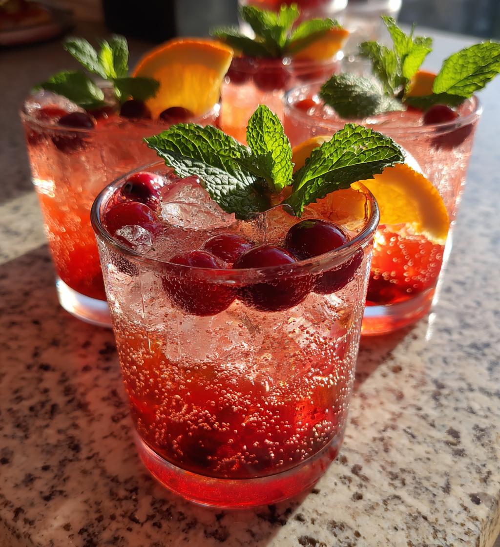 christmas mocktails
