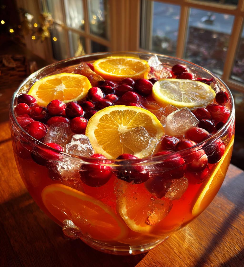 christmas punch recipes non alcoholic