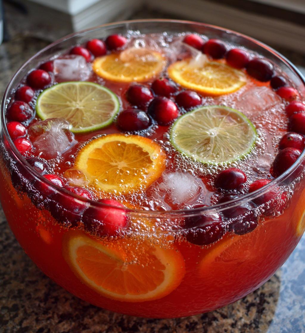 christmas punch recipes non alcoholic