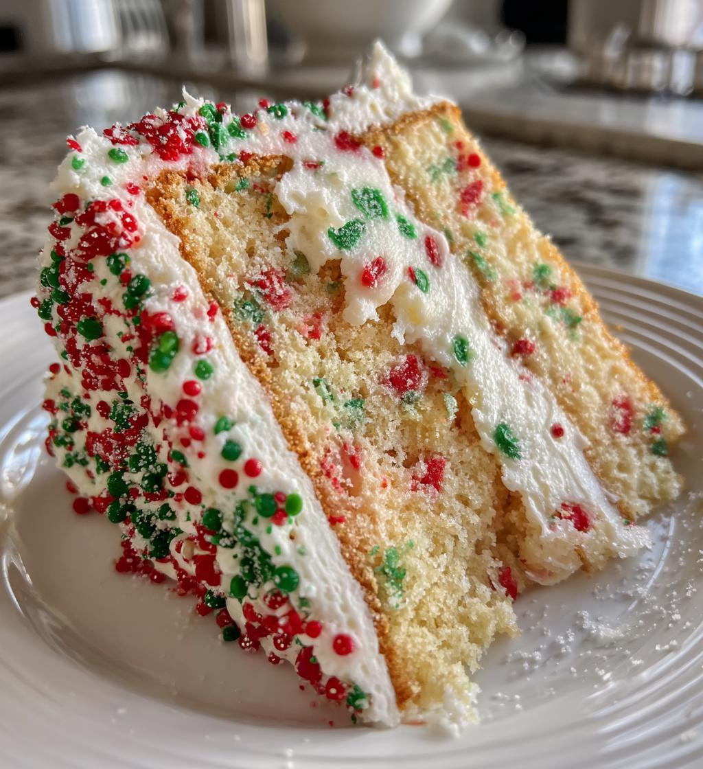 christmas themed cake