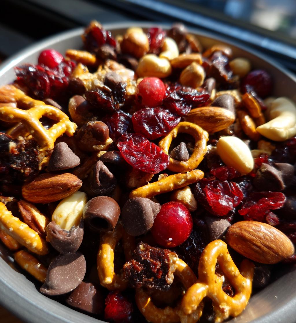 christmas trail mix