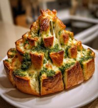 christmas tree bread pull apart